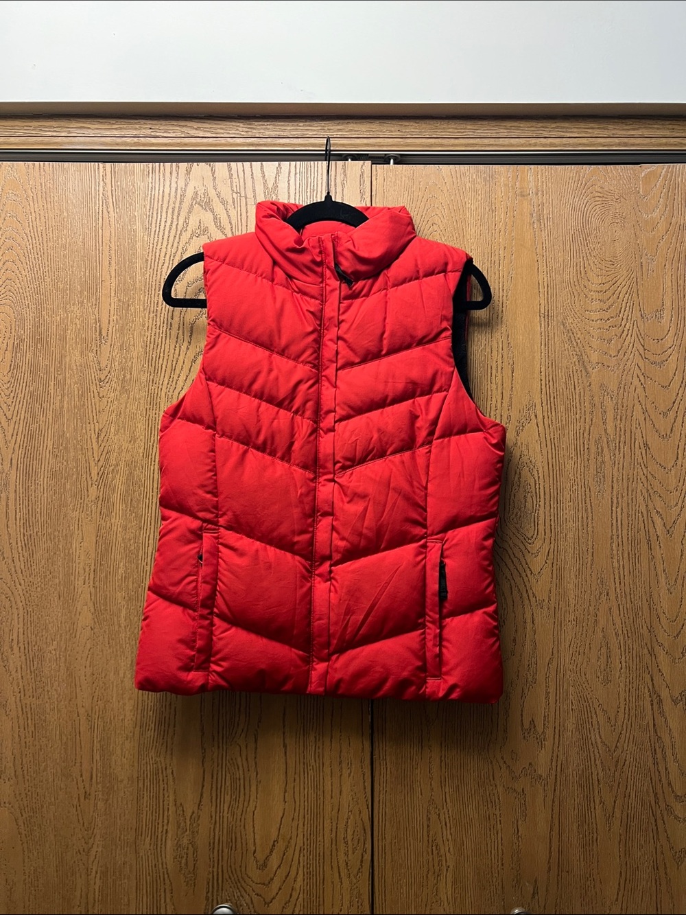 Columbia Red Quilted Packable Puffer Vest